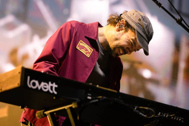 IPA86487508 - Ben Lovett, a member of the band Mumford &amp; Sons, performs as part of the Prizefighter Tour at Rock in Roma on July 7, 2026, at the Ippodromo delle Capannelle in Rome, Italy.  Copyright: xEmanuelaxVertolli LiveMediax xx 86487508