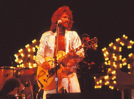 BEEGEES June 26, 2007 - 10857.BEE GEES IN CONCERT-BARRY GIBB. ALLAN ADLER- - 1979 Copyright: xAllanxS.xAdlerx