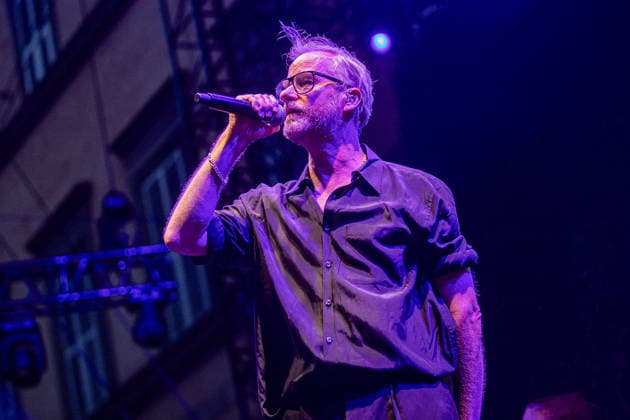 July 7, 2026, Lucca, Toscana, Italy: American singer-songwriter Matt Berninger of the indie-rock band, The National performs live on the stage during the twenty-seventh edition of the Lucca Summer Festival 2026 at Piazza Napoleone. Lucca Italy - ZUMAs197 20260707_aaa_s197_187 Copyright: xCarloxVerganix