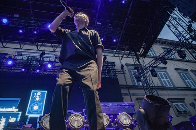 July 7, 2026, Lucca, Toscana, Italy: American singer-songwriter Matt Berninger of the indie-rock band, The National performs live on the stage during the twenty-seventh edition of the Lucca Summer Festival 2026 at Piazza Napoleone. Lucca Italy - ZUMAs197 20260707_aaa_s197_204 Copyright: xCarloxVerganix