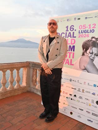 July 7, 2026, Vico Equense, Napoli, Italy: Marco D Amore attends the 2026 Social Film Festival. Vico Equense Italy - ZUMAs197 20260707_aaa_s197_229 Copyright: xAntoninoxD Espositox