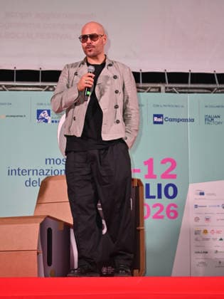 July 7, 2026, Vico Equense, Napoli, Italy: Marco D Amore attends the 2026 Social Film Festival. Vico Equense Italy  - ZUMAs197 20260707_aaa_s197_237 Copyright: xAntoninoxD Espositox