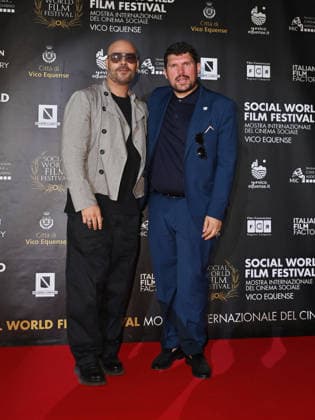 July 7, 2026, Vico Equense, Napoli, Italy: Marco D Amore and Giuseppe Alessio Nuzzo attend the 2026 Social Film Festival. Vico Equense Italy  - ZUMAs197 20260707_aaa_s197_245 Copyright: xAntoninoxD Espositox