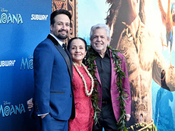 Disney™s ˜Moana™ World Premiere Lin-Manuel Miranda, Luz Towns-Miranda and Luis A. Miranda Jr. arriving to Disney™s ˜Moana™ World Premiere at Hollywood Bowl on July 07, 2026 in Hollywood, CA. Hollywood Hollywood Bowl California USA Copyright: xLISAxOConnor AFF-USA.comx