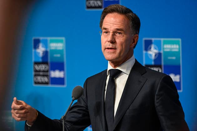 LKS 20260708 NATO Secretary General Mark Rutte speaks at the 36th NATO Heads of State and Government Summit in Ankara, Turkey, on July 8, 2026. - EMMI KORHONEN Ankara Turkey  Copyright: xEmmixKorhonenx 8NHg3_ZmUkU