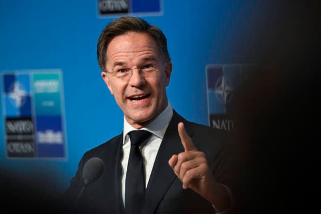 LKS 20260708 NATO Secretary General Mark Rutte speaks at the 36th NATO Heads of State and Government Summit in Ankara, Turkey, on July 8, 2026. - EMMI KORHONEN Ankara Turkey  Copyright: xEmmixKorhonenx S66s9QiQ8aE