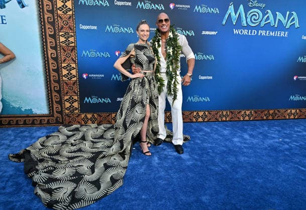 Disney™s ˜Moana™ World Premiere Lauren Hashian and Dwayne Johnson arriving to Disney™s ˜Moana™ World Premiere at Hollywood Bowl on July 07, 2026 in Hollywood, CA. Hollywood Hollywood Bowl California USA Copyright: xLISAxOConnor AFF-USA.comx