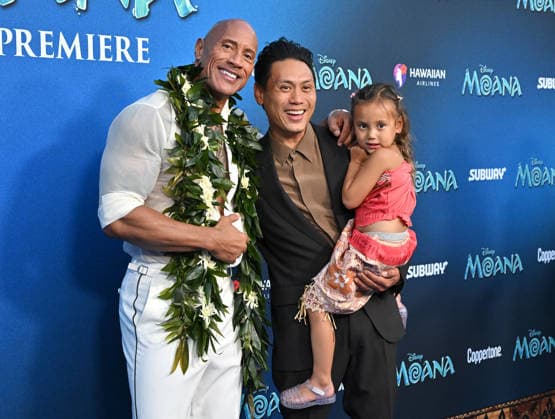 Disney™s ˜Moana™ World Premiere Dwayne Johnson, Jon M. Chu and Ruby Chu arriving to Disney™s ˜Moana™ World Premiere at Hollywood Bowl on July 07, 2026 in Hollywood, CA. Hollywood Hollywood Bowl California USA Copyright: xLISAxOConnor AFF-USA.comx