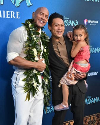 Disney™s ˜Moana™ World Premiere Dwayne Johnson, Jon M. Chu and Ruby Chu arriving to Disney™s ˜Moana™ World Premiere at Hollywood Bowl on July 07, 2026 in Hollywood, CA. Hollywood Hollywood Bowl California USA Copyright: xLISAxOConnor AFF-USA.comx