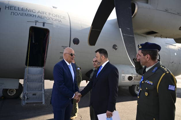 Greece s Defence Minister Nikos Dendias arrives Ankara for 36th NATO Summit ANKARA, TURKIYE - JULY 8: Greece s Defence Minister Nikos Dendias arrives at Esenboga Airport within the 36th NATO Heads of State and Government Summit in Ankara, Turkiye, on July 8, 2026 Mehmet Futsi Anadolu Ankara Turkey. Editorial use only. Please get in touch for any other usage.  Copyright: x2026xAnadoluxMehmetxFutsix