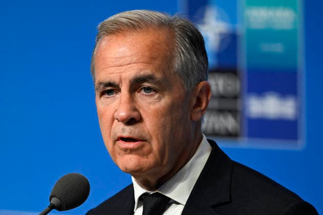 LKS 20260708 Prime Minister of Canada Mark Carney arrives at the 36th NATO Heads of State and Government Summit in Ankara, Turkey, on July 8, 2026. - EMMI KORHONEN Ankara Turkey  Copyright: xEmmixKorhonenx p9fqK-hebDY