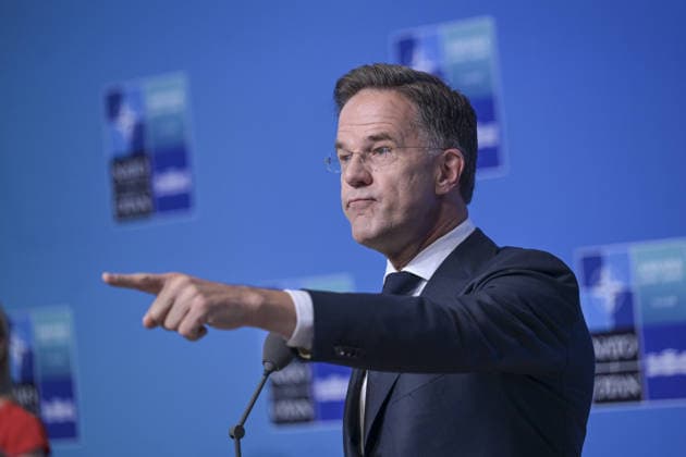 36th NATO Summit in Ankara ANKARA, TURKIYE - JULY 08: NATO Secretary General Mark Rutte makes a statement to the press ahead of the main session of the North Atlantic Council Meeting during the second day of the NATO Ankara Summit in Ankara, Turkiye on July 08, 2026. Ozge Elif Kizil Anadolu Ankara Turkey. Editorial use only. Please get in touch for any other usage.  Copyright: x2026xAnadoluxOzgexElifxKizilx