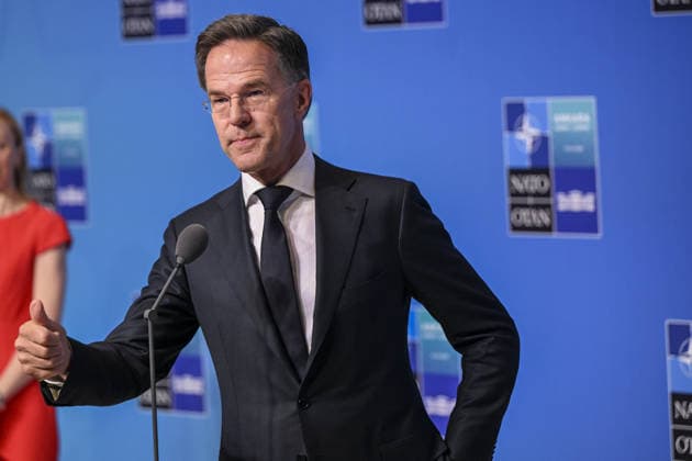36th NATO Summit in Ankara ANKARA, TURKIYE - JULY 08: NATO Secretary General Mark Rutte makes a statement to the press ahead of the main session of the North Atlantic Council Meeting during the second day of the NATO Ankara Summit in Ankara, Turkiye on July 08, 2026. Dogukan Keskinkilic Anadolu Ankara Turkey. Editorial use only. Please get in touch for any other usage.  Copyright: x2026xAnadoluxDogukanxKeskinkilicx