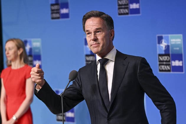 36th NATO Summit in Ankara ANKARA, TURKIYE - JULY 08: NATO Secretary General Mark Rutte makes a statement to the press ahead of the main session of the North Atlantic Council Meeting during the second day of the NATO Ankara Summit in Ankara, Turkiye on July 08, 2026. Dogukan Keskinkilic Anadolu Ankara Turkey. Editorial use only. Please get in touch for any other usage.  Copyright: x2026xAnadoluxDogukanxKeskinkilicx