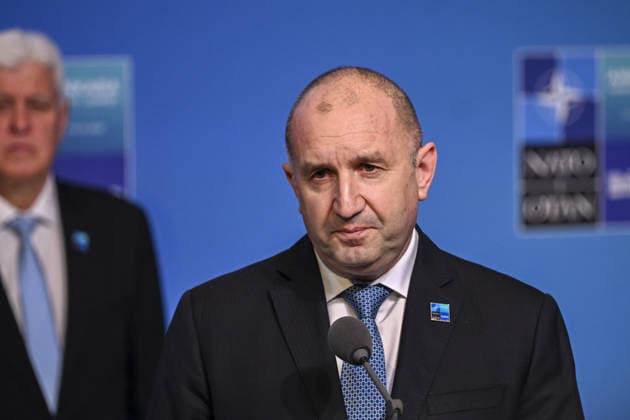 36th NATO Summit in Ankara ANKARA, TURKIYE - JULY 08: Bulgarian Prime Minister Rumen Radev makes a statement to the press ahead of the main session of the North Atlantic Council Meeting during the second day of the 36th NATO Heads of State and Government Summit in Ankara, Turkiye on July 08, 2026. Dogukan Keskinkilic Anadolu Ankara Turkey. Editorial use only. Please get in touch for any other usage.  Copyright: x2026xAnadoluxDogukanxKeskinkilicx