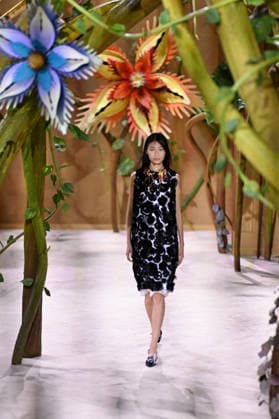 PFW - Chanel Runway A model walks the runway during the Chanel Haute Couture Fall Winter 2026 2027 show as part of Paris Fashion Week on July 07, 2026 in Paris, France. Photo by Franck Castel ABACAPRESS.COM Paris France  Copyright: xCastelxFranck ABACAx