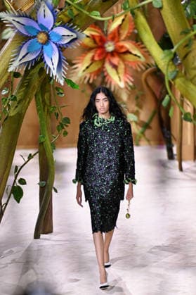 PFW - Chanel Runway A model walks the runway during the Chanel Haute Couture Fall Winter 2026 2027 show as part of Paris Fashion Week on July 07, 2026 in Paris, France. Photo by Franck Castel ABACAPRESS.COM Paris France  Copyright: xCastelxFranck ABACAx