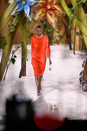 PFW - Chanel Runway A model walks the runway during the Chanel Haute Couture Fall Winter 2026 2027 show as part of Paris Fashion Week on July 07, 2026 in Paris, France. Photo by Franck Castel ABACAPRESS.COM Paris France  Copyright: xCastelxFranck ABACAx