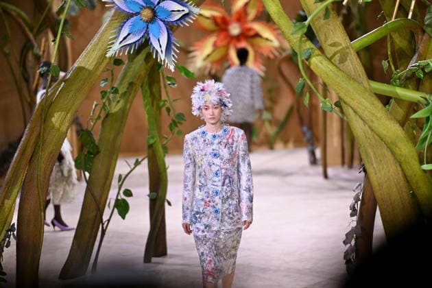 PFW - Chanel Runway A model walks the runway during the Chanel Haute Couture Fall Winter 2026 2027 show as part of Paris Fashion Week on July 07, 2026 in Paris, France. Photo by Franck Castel ABACAPRESS.COM Paris France  Copyright: xCastelxFranck ABACAx