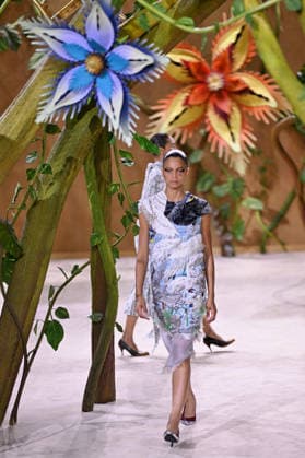 PFW - Chanel Runway A model walks the runway during the Chanel Haute Couture Fall Winter 2026 2027 show as part of Paris Fashion Week on July 07, 2026 in Paris, France. Photo by Franck Castel ABACAPRESS.COM Paris France  Copyright: xCastelxFranck ABACAx