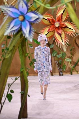 PFW - Chanel Runway A model walks the runway during the Chanel Haute Couture Fall Winter 2026 2027 show as part of Paris Fashion Week on July 07, 2026 in Paris, France. Photo by Franck Castel ABACAPRESS.COM Paris France  Copyright: xCastelxFranck ABACAx