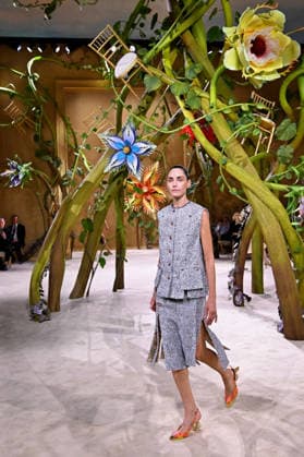 PFW - Chanel Runway A model walks the runway during the Chanel Haute Couture Fall Winter 2026 2027 show as part of Paris Fashion Week on July 07, 2026 in Paris, France. Photo by Franck Castel ABACAPRESS.COM Paris France  Copyright: xCastelxFranck ABACAx
