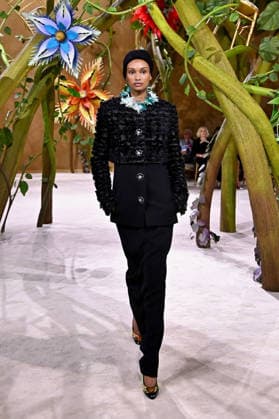 PFW - Chanel Runway A model walks the runway during the Chanel Haute Couture Fall Winter 2026 2027 show as part of Paris Fashion Week on July 07, 2026 in Paris, France. Photo by Franck Castel ABACAPRESS.COM Paris France  Copyright: xCastelxFranck ABACAx