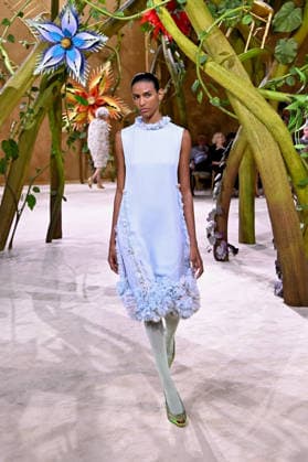 PFW - Chanel Runway A model walks the runway during the Chanel Haute Couture Fall Winter 2026 2027 show as part of Paris Fashion Week on July 07, 2026 in Paris, France. Photo by Franck Castel ABACAPRESS.COM Paris France  Copyright: xCastelxFranck ABACAx