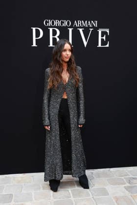 Lyna Khoudri at the Giorgio Armani Privé Fall Winter 2026–2027 Haute Couture Collection fashion show during Paris Fashion Week, July 7, 2026 Celebrities at the Giorgio Armani Privé Fall Winter 2026–2027 Haute Couture Collection fashion show during Paris Fashion Week, July 7, 2026, Paris, France  Copyright: xFlorianxLaviellex xBestimagexFlorianxLaviellex xBestimagex
