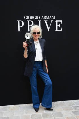 Ellen Von Unwerth at the Giorgio Armani Privé Fall Winter 2026–2027 Haute Couture Collection fashion show during Paris Fashion Week, July 7, 2026 Celebrities at the Giorgio Armani Privé Fall Winter 2026–2027 Haute Couture Collection fashion show during Paris Fashion Week, July 7, 2026, Paris, France  Copyright: xFlorianxLaviellex xBestimagexFlorianxLaviellex xBestimagex
