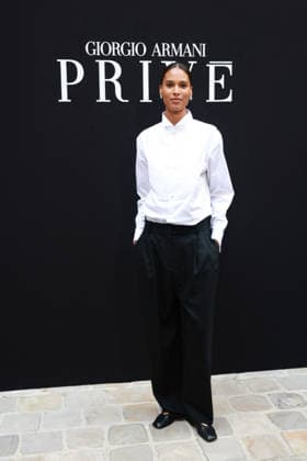 Cindy Bruna at the Giorgio Armani Privé Fall Winter 2026–2027 Haute Couture Collection fashion show during Paris Fashion Week, July 7, 2026 Celebrities at the Giorgio Armani Privé Fall Winter 2026–2027 Haute Couture Collection fashion show during Paris Fashion Week, July 7, 2026, Paris, France  Copyright: xFlorianxLaviellex xBestimagexFlorianxLaviellex xBestimagex