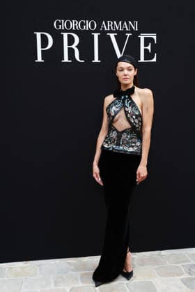 Ana Rujas at the Giorgio Armani Privé Fall Winter 2026–2027 Haute Couture Collection fashion show during Paris Fashion Week, July 7, 2026 Celebrities at the Giorgio Armani Privé Fall Winter 2026–2027 Haute Couture Collection fashion show during Paris Fashion Week, July 7, 2026, Paris, France  Copyright: xFlorianxLaviellex xBestimagexFlorianxLaviellex xBestimagex