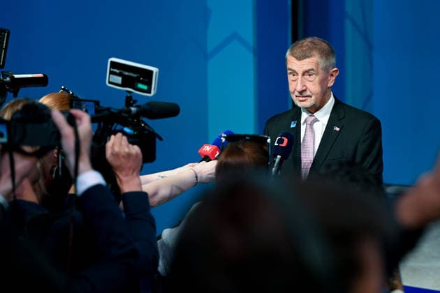 36th NATO Summit in Ankara ANKARA, TURKIYE - JULY 8: Czech Prime Minister Andrej Babis speaks to press ahead of the main session of the North Atlantic Council Meeting, which brings together heads of state and government on the second day of the NATO Summit in Ankara, Turkiye, on July 8, 2026. Dogukan Keskinkilic Anadolu Ankara Turkey. Editorial use only. Please get in touch for any other usage.  Copyright: x2026xAnadoluxDogukanxKeskinkilicx