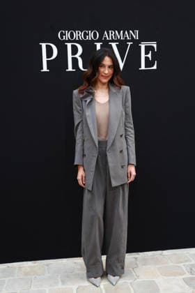 Carolina Cavalli at the Giorgio Armani Privé Fall Winter 2026–2027 Haute Couture Collection fashion show during Paris Fashion Week, July 7, 2026 Celebrities at the Giorgio Armani Privé Fall Winter 2026–2027 Haute Couture Collection fashion show during Paris Fashion Week, July 7, 2026, Paris, France  Copyright: xFlorianxLaviellex xBestimagexFlorianxLaviellex xBestimagex