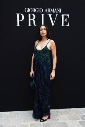 Amanda Charchian at the Giorgio Armani Privé Fall Winter 2026–2027 Haute Couture Collection fashion show during Paris Fashion Week, July 7, 2026 Celebrities at the Giorgio Armani Privé Fall Winter 2026–2027 Haute Couture Collection fashion show during Paris Fashion Week, July 7, 2026, Paris, France  Copyright: xFlorianxLaviellex xBestimagexFlorianxLaviellex xBestimagex