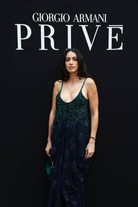 Amanda Charchian at the Giorgio Armani Privé Fall Winter 2026–2027 Haute Couture Collection fashion show during Paris Fashion Week, July 7, 2026 Celebrities at the Giorgio Armani Privé Fall Winter 2026–2027 Haute Couture Collection fashion show during Paris Fashion Week, July 7, 2026, Paris, France  Copyright: xFlorianxLaviellex xBestimagexFlorianxLaviellex xBestimagex
