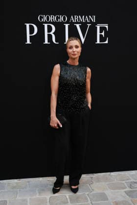 Anna Ferzetti at the Giorgio Armani Privé Fall Winter 2026–2027 Haute Couture Collection fashion show during Paris Fashion Week, July 7, 2026 Celebrities at the Giorgio Armani Privé Fall Winter 2026–2027 Haute Couture Collection fashion show during Paris Fashion Week, July 7, 2026, Paris, France  Copyright: xFlorianxLaviellex xBestimagexFlorianxLaviellex xBestimagex