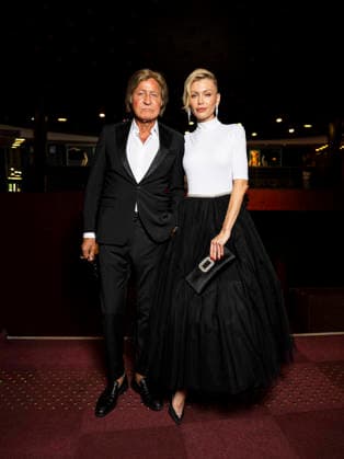 Mohamed Hadid and his partner Keni Silva at the Stéphane Rolland Fall Winter 2026–2027 Haute Couture Collection fashion show during Paris Fashion Week, July 7, 2026 Pierre Perusseau Bestimage Celebrities at the Stéphane Rolland Fall Winter 2026–2027 Haute Couture Collection fashion show during Paris Fashion Week, July 7, 2026, Paris, France  Copyright: xPierrexPerusseaux xBestimagexPierrexPerusseaux xBestimagex