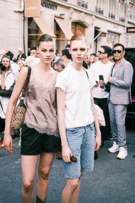 Famke Vanhasselt, Nanne Groenewegen Paris Fashion Week HC AW26 Armani 458030 July 7, 2026  Copyright: xJean-BaptistexSoulliatx xStarfacex STAR_458030_059
