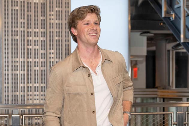 July 7, 2026, New York, New York, USA: ROBERT IRWIN visits the Empire State Building in New York to celebrate the upcoming premiere of Dancing with the Stars The Next Pro on ABC. 7 July 2026 New York USA - ZUMAa265 20260707_zep_a265_011 Copyright: xEricxAcquayex