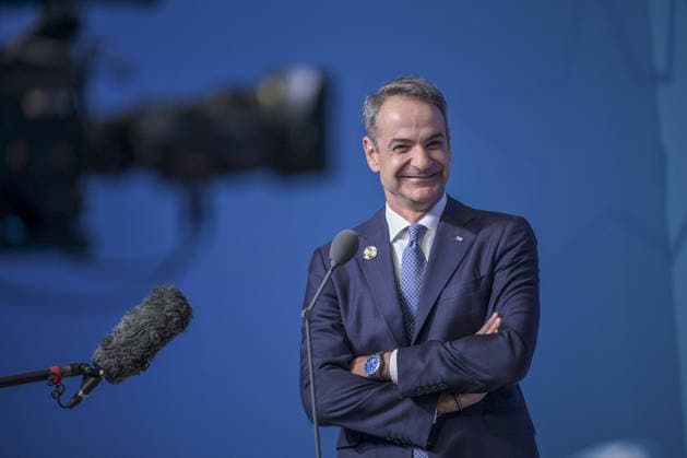 36th NATO Summit in Ankara ANKARA, TURKIYE - JULY 08: Greek Prime Minister Kyriakos Mitsotakis makes a statement to the press ahead of the main session of the North Atlantic Council Meeting during the second day of the 36th NATO Heads of State and Government Summit in Ankara, Turkiye on July 08, 2026. Ozge Elif Kizil Anadolu Ankara Turkey. Editorial use only. Please get in touch for any other usage.  Copyright: x2026xAnadoluxOzgexElifxKizilx
