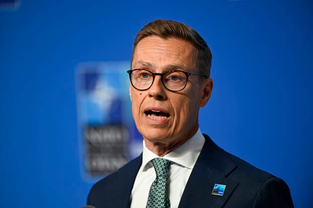 LKS 20260708 President of Finland Alexander Stubb arrives at the 36th NATO Heads of State and Government Summit in Ankara, Turkey, on July 8, 2026. - EMMI KORHONEN Ankara Turkey  Copyright: xEmmixKorhonenx otvG-j6BhFE