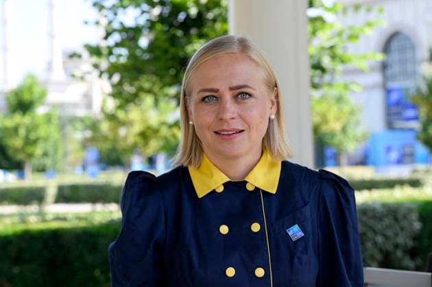 LKS 20260708 Finland s Foreign Minister Elina Valtonen arrives at the 36th NATO Heads of State and Government Summit in Ankara, Turkey, on July 8, 2026. - EMMI KORHONEN Ankara Turkey  Copyright: xEmmixKorhonenx 9b3VEQQlvIk