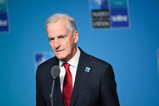 NATO Leaders Summit - North Atlantic Council Meeting - Ankara Norwegian Prime Minister Jonas Gahr Store attending North Atlantic Council Meeting during the second day of the 36th NATO Heads of State and Government Summit in Ankara, Turkiye on July 8, 2026. Photo by Alaxis Jumeau ABACAPRESS.COM Ankara Turkey  Copyright: xJumeauxAlexis ABACAx