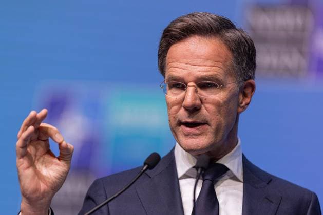 July 8, 2026, Ankara, Turkey: NATO Secretary General Mark Rutte answers questions from journalists during a press conference following a meeting of NATO leaders at the NATO Summit Ankara Turkey  - ZUMAl194 20260708_zip_l194_023 Copyright: xMarekxLadzinskix