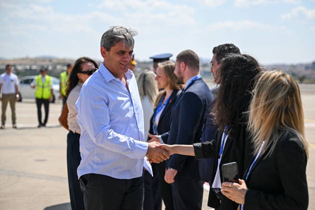 36th NATO Summit in Ankara ANKARA, TURKIYE - JULY 8: Montenegrin Foreign Minister Ervin Ibrahimovic departs from Ankara Airport following the 36th NATO Heads of State and Government Summit in Ankara, Turkiye, on July 8, 2026. Muhammed Abdullah Kurtar Anadolu Ankara Turkey. Editorial use only. Please get in touch for any other usage.  Copyright: x2026xAnadoluxMuhammedxAbdullahxKurtarx