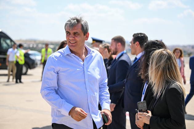36th NATO Summit in Ankara ANKARA, TURKIYE - JULY 8: Montenegrin Foreign Minister Ervin Ibrahimovic departs from Ankara Airport following the 36th NATO Heads of State and Government Summit in Ankara, Turkiye, on July 8, 2026. Muhammed Abdullah Kurtar Anadolu Ankara Turkey. Editorial use only. Please get in touch for any other usage.  Copyright: x2026xAnadoluxMuhammedxAbdullahxKurtarx