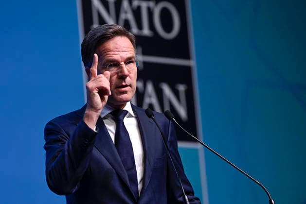 LKS 20260708 NATO Secretary General Mark Rutte addresses a press conference during the 36th NATO Heads of State and Government Summit in Ankara, Turkey, on July 8, 2026. - EMMI KORHONEN Ankara Turkey  Copyright: xEmmixKorhonenx FsFmSe7L8Fc