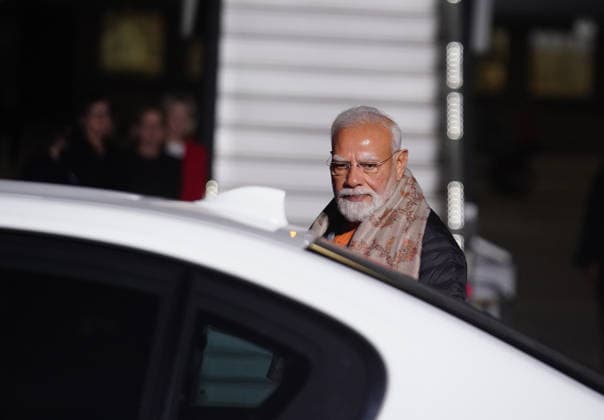 NARENDRA MODI ARRIVAL MELBOURNE, India™s Prime Minister Narendra Modi arrives at Melbourne Tullamarine Airport in Melbourne, Wednesday, July 8, 2026. India™s Prime Minister Narendra Modi arrives in Australia and is welcomed by representatives of the Australian Government. ( NO ARCHIVING MELBOURNE VICTORIA AUSTRALIA  Copyright: xLUISxASCUIx 20260709140293459900