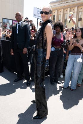 PFW - Elie Saab Arrivals Poppy Delevingne attending the Elie Saab Haute Couture Fall Winter 2026 2027 show as part of Paris Fashion Week in Paris, France on July 08, 2026. Photo by Laurent Zabulon ABACAPRESS.COM  Copyright: xZabulonxLaurent ABACAx